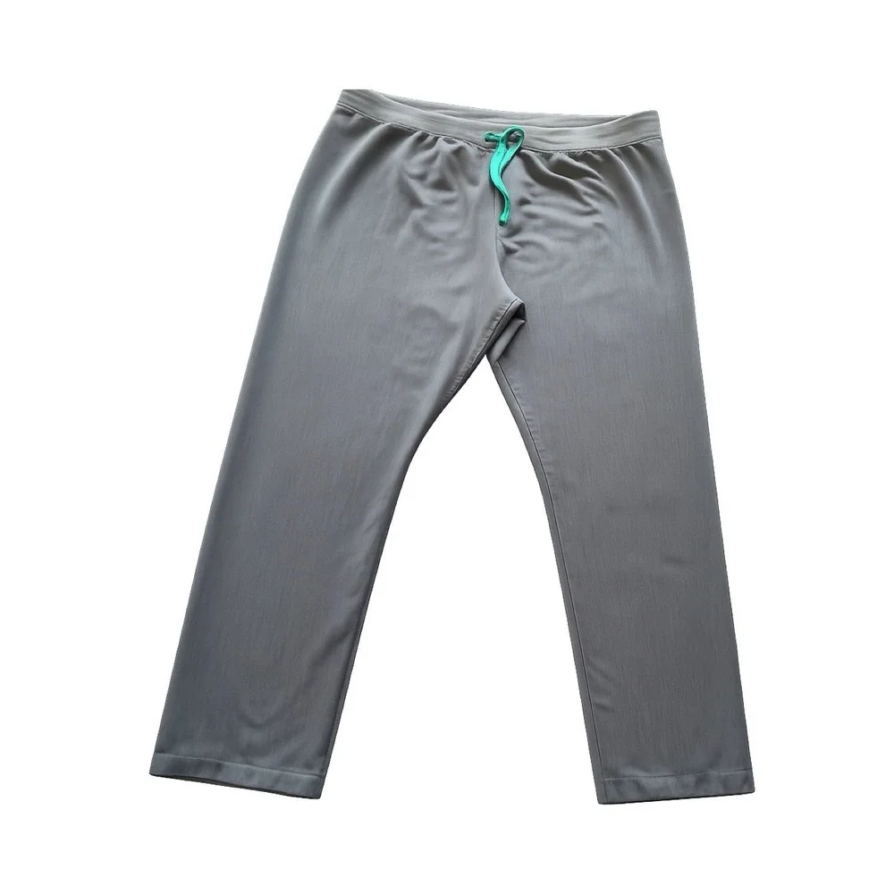 FIGS Livingston Scrub Men's Pants Gray XXL Tall Technical Collection Stretch